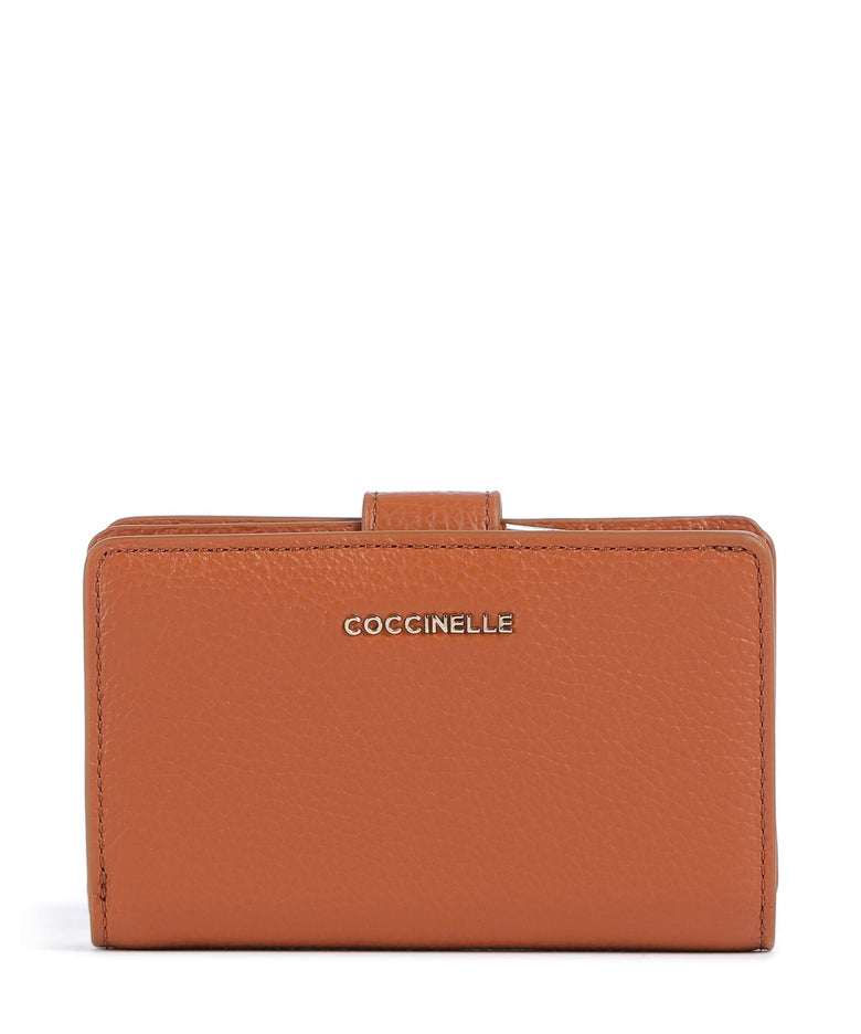 Coccinelle Metallic Soft Wallet crab