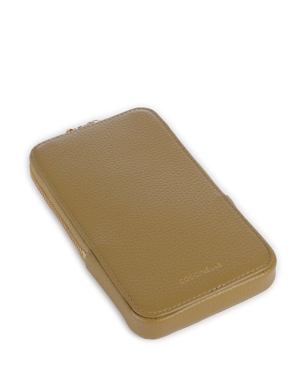 Coccinelle Flor Phone bag seagrass