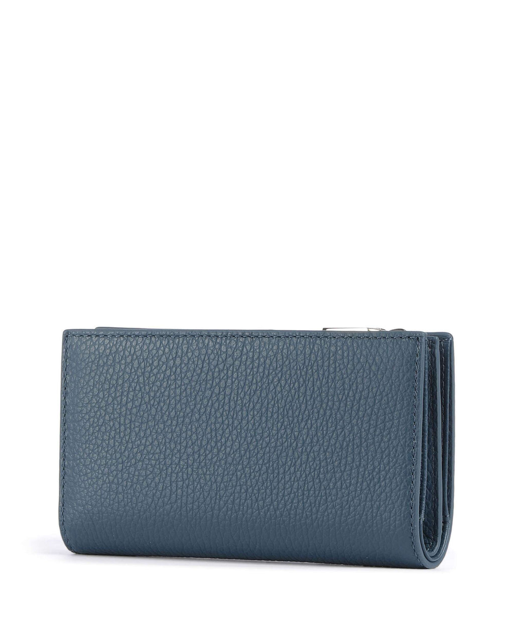 Coccinelle Metallic Soft Wallet deep blue