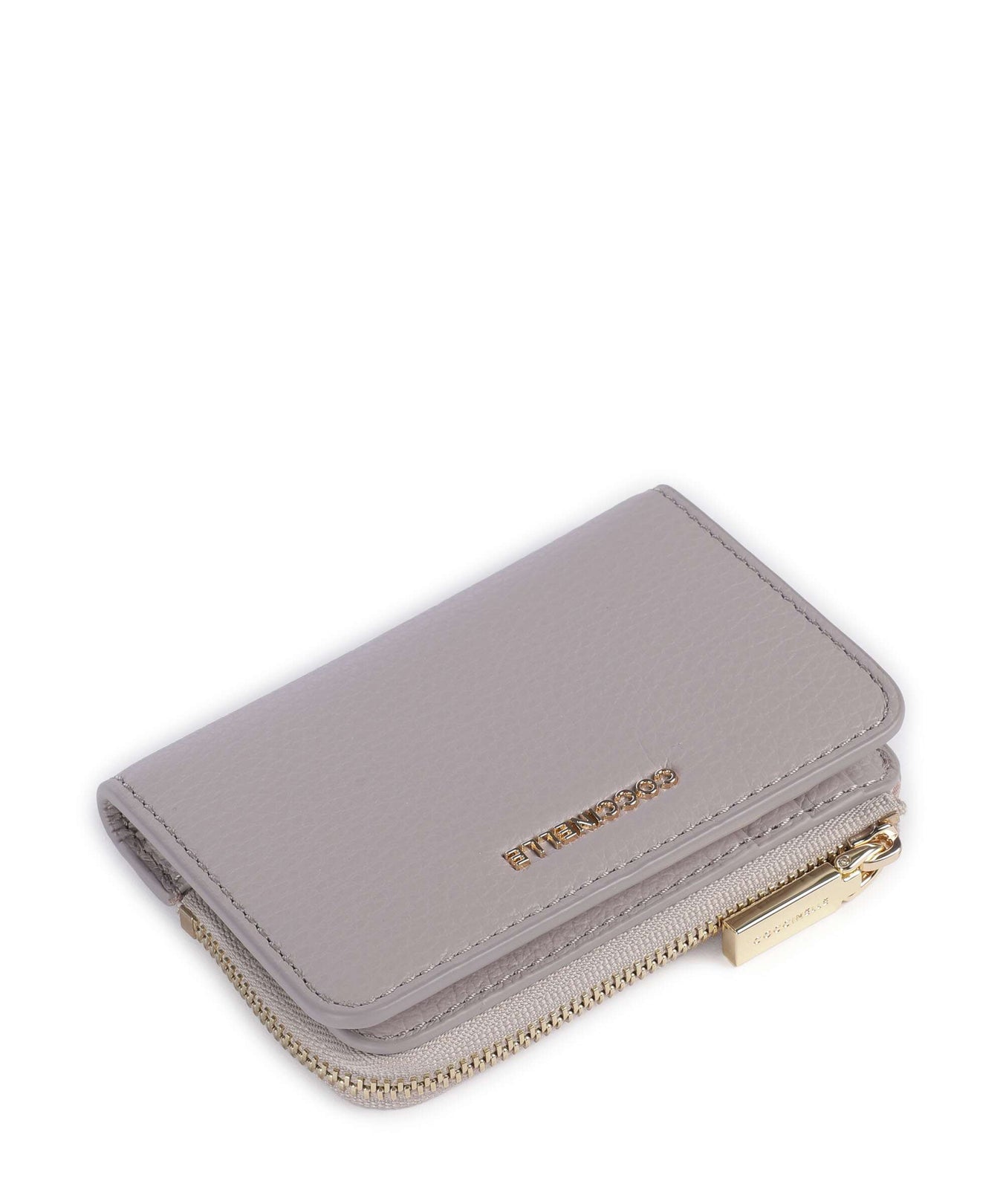 Coccinelle Metallic Soft Wallet oyster