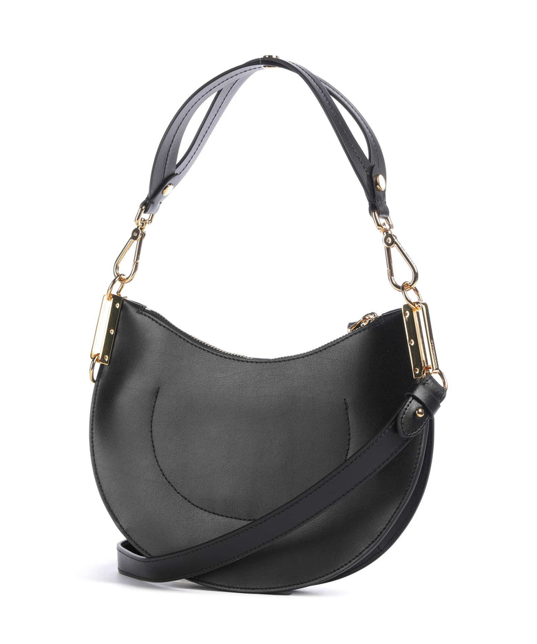 Coccinelle Sunup Monogram Sangallo Shoulder bag noir