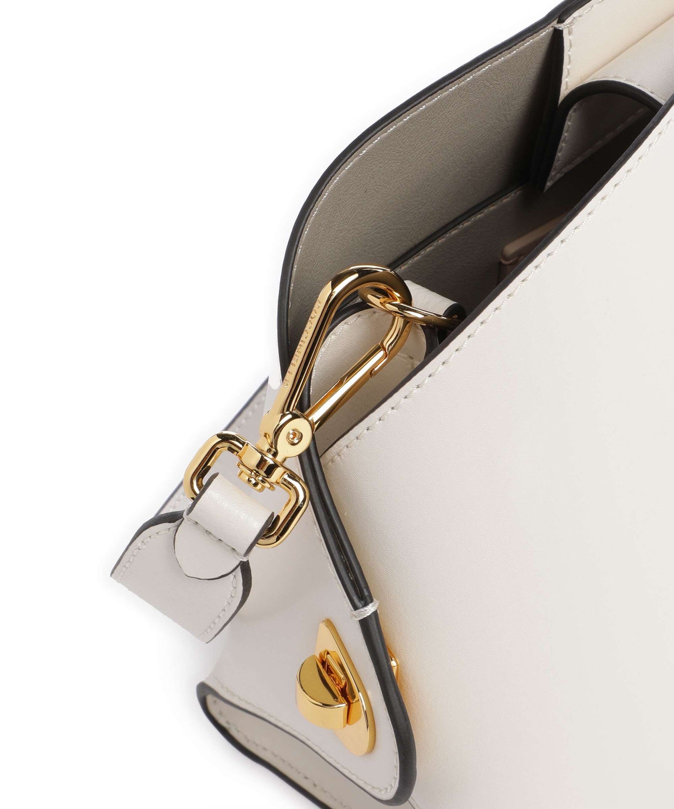 Coccinelle Tylde Calf Crossbody bag pearl