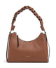 Coccinelle Boheme Grana Double Shoulder bag cognac/noir