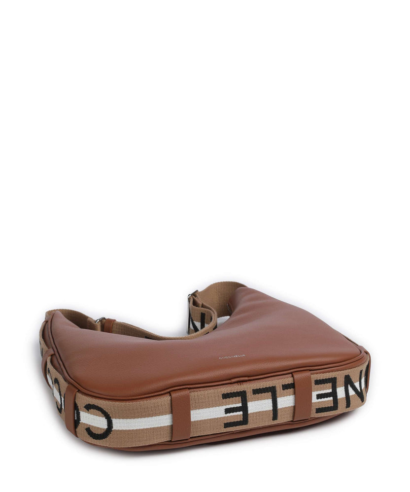 Coccinelle Raquel Hobo bag cognac/noir