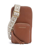 Coccinelle Pixie Torebka na telefon cognac