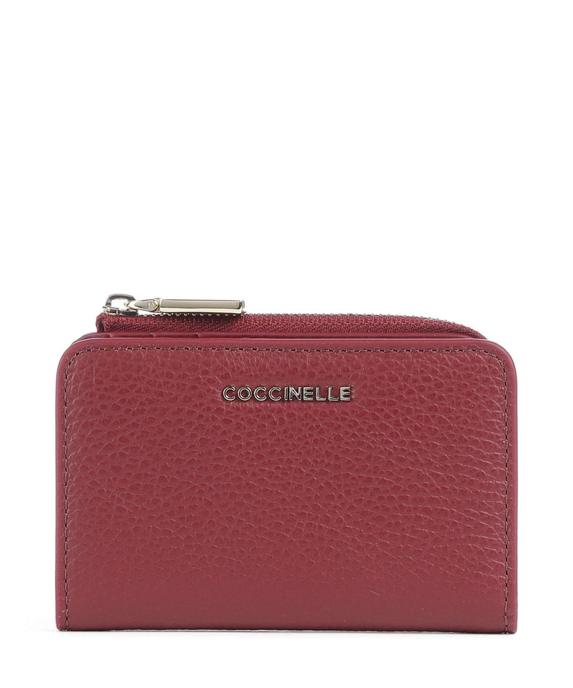 Coccinelle Metallic Soft Wallet ribes