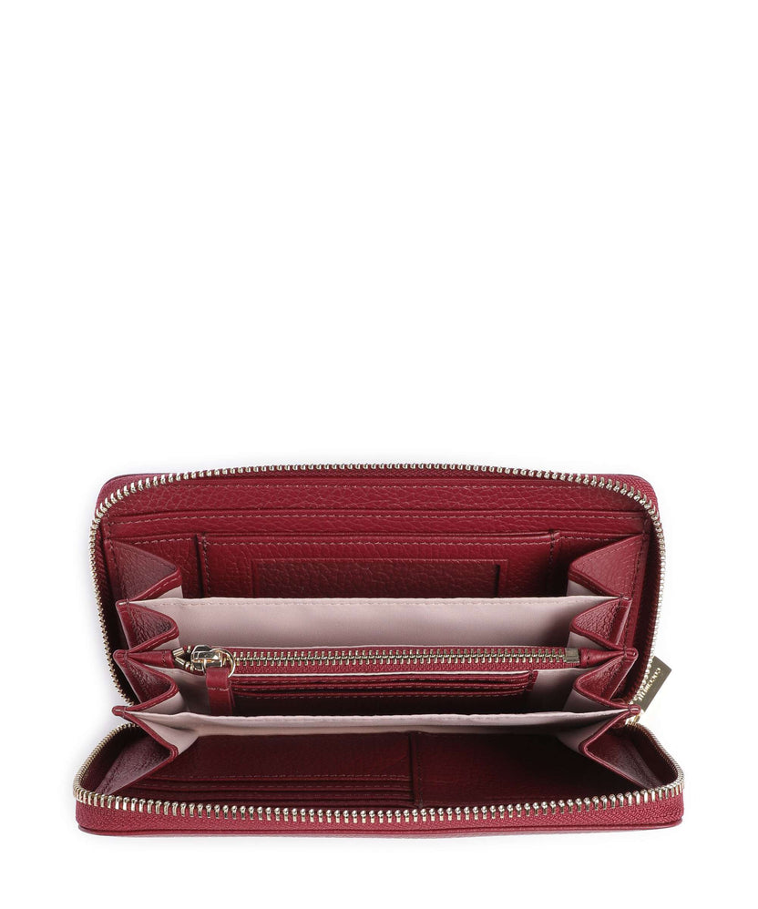 Coccinelle Metallic Soft Wallet ribes