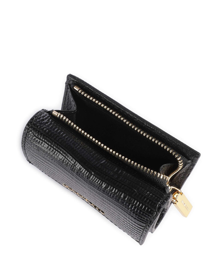 Coccinelle Metallic Lizard Wallet noir