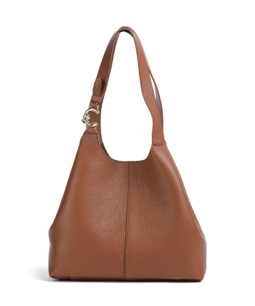 Coccinelle C-Easy Torebka worek cognac