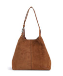 Coccinelle C-Easy Suede Torebka worek cognac