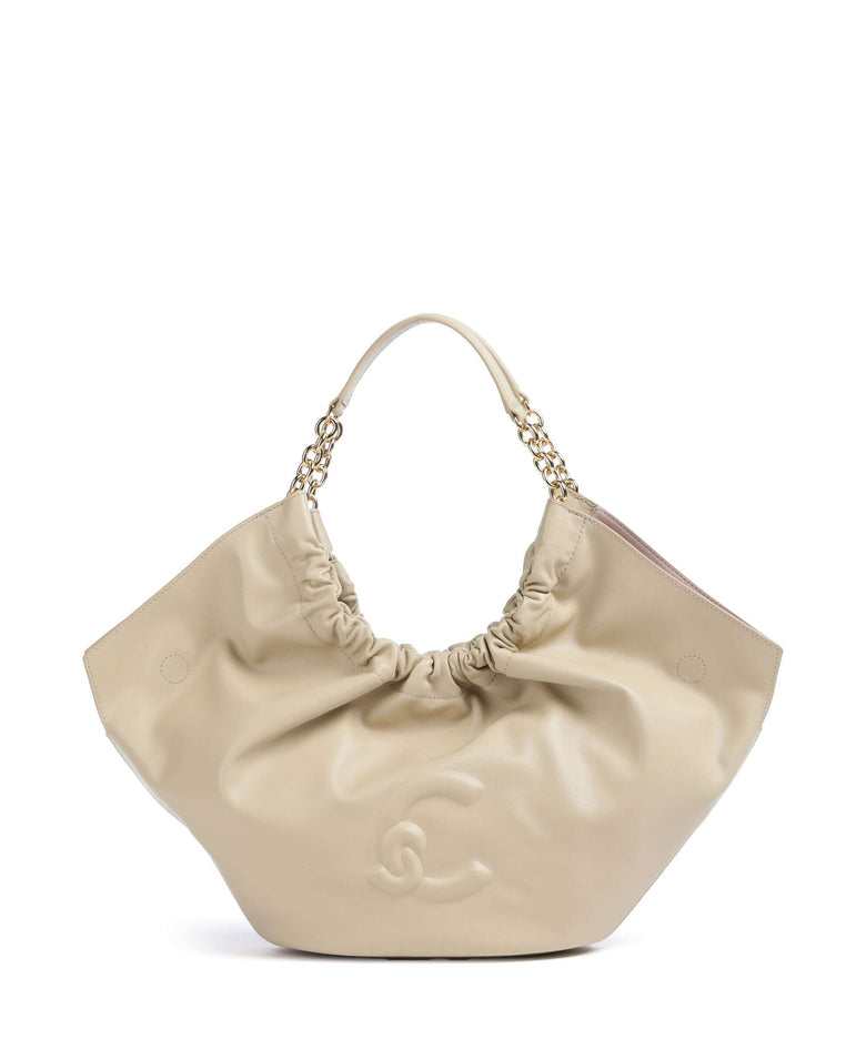 Coccinelle Smash Bucket bag sandshell