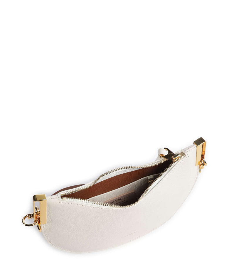 Coccinelle Sunup Shoulder bag pearl/cognac