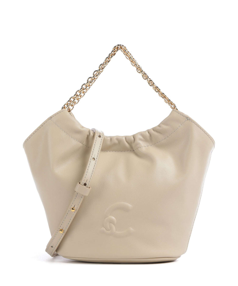 Coccinelle Smash Bucket bag sandshell