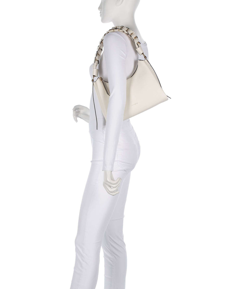 Coccinelle Boheme Grana Double Shoulder bag pearl/cognac