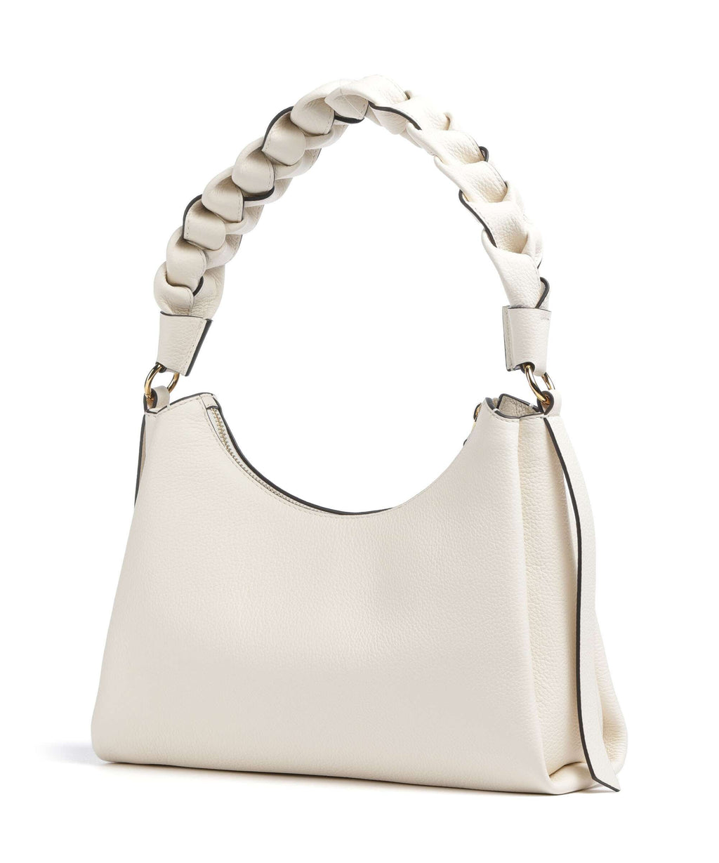 Coccinelle Boheme Grana Double Shoulder bag pearl/cognac