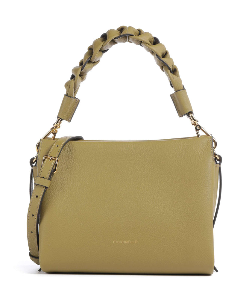 Coccinelle Boheme Grana Double Shoulder bag seagrass/sandshell