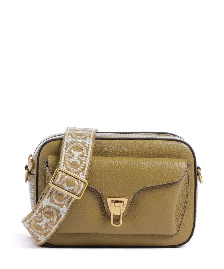 Coccinelle Beat Soft Ribbon Crossbody bag seagrass
