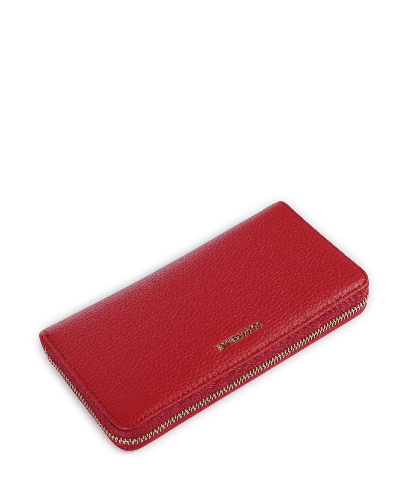 Coccinelle Metallic Soft Wallet scarlet