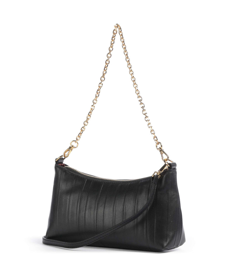 Coccinelle Aura Plisse Shoulder bag noir