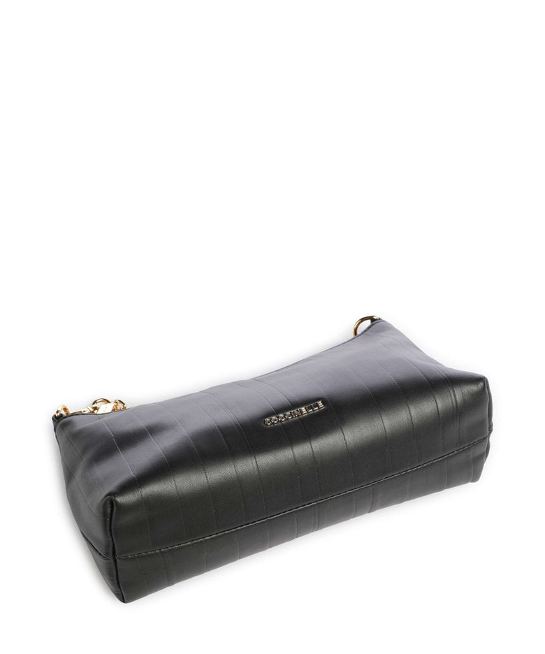 Coccinelle Aura Plisse Shoulder bag noir