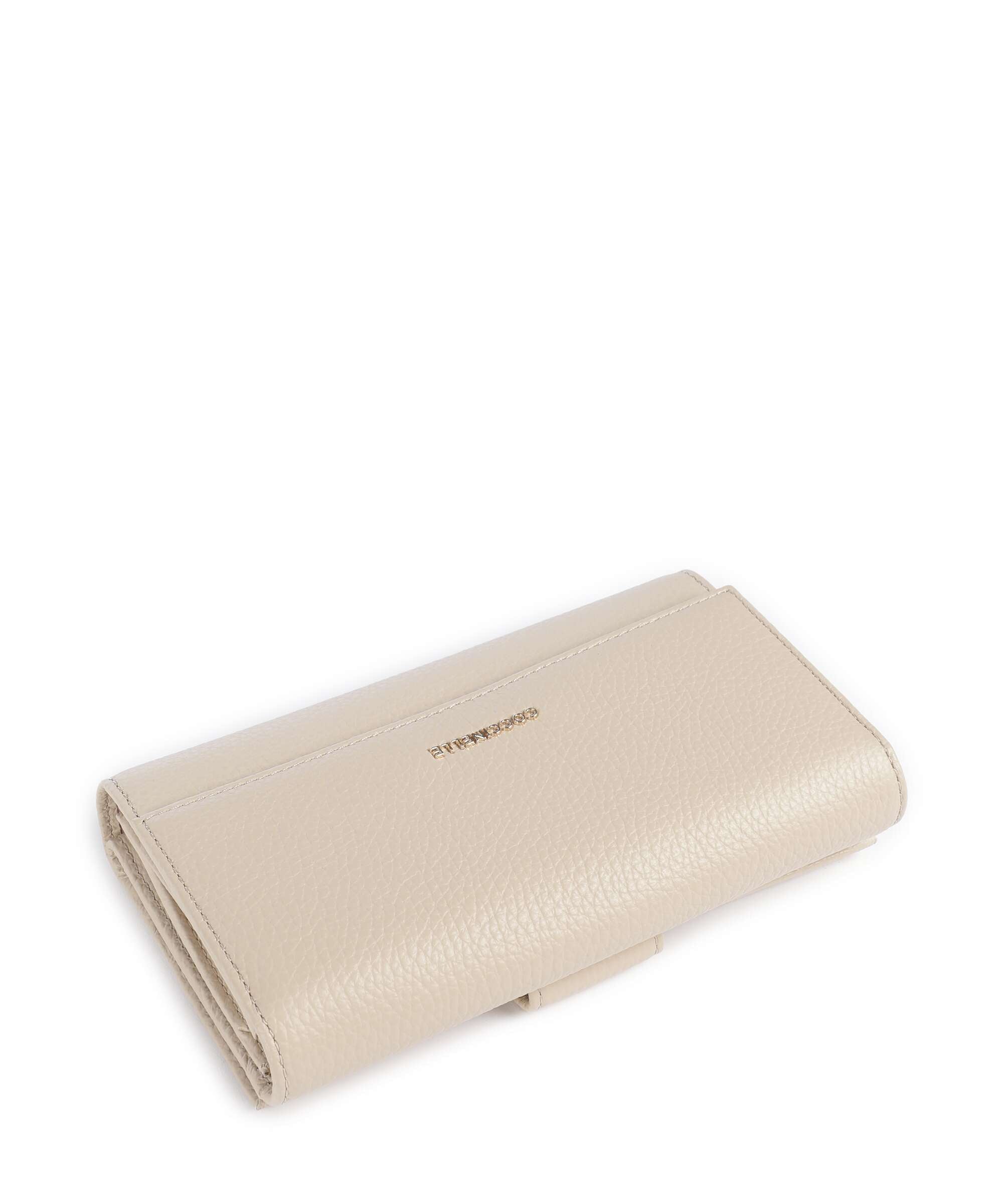 Coccinelle Metallic Soft Wallet sandshell
