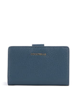 Coccinelle Metallic Soft Wallet deep blue