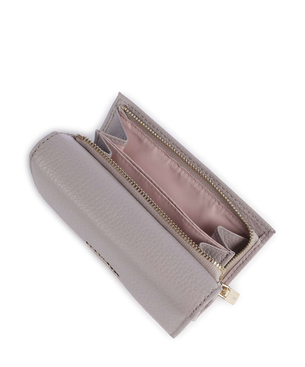 Coccinelle Metallic Soft RFID Wallet oyster