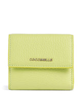 Coccinelle Metallic Soft RFID Wallet green glow