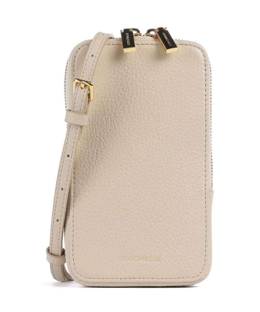Coccinelle Flor Phone bag sandshell