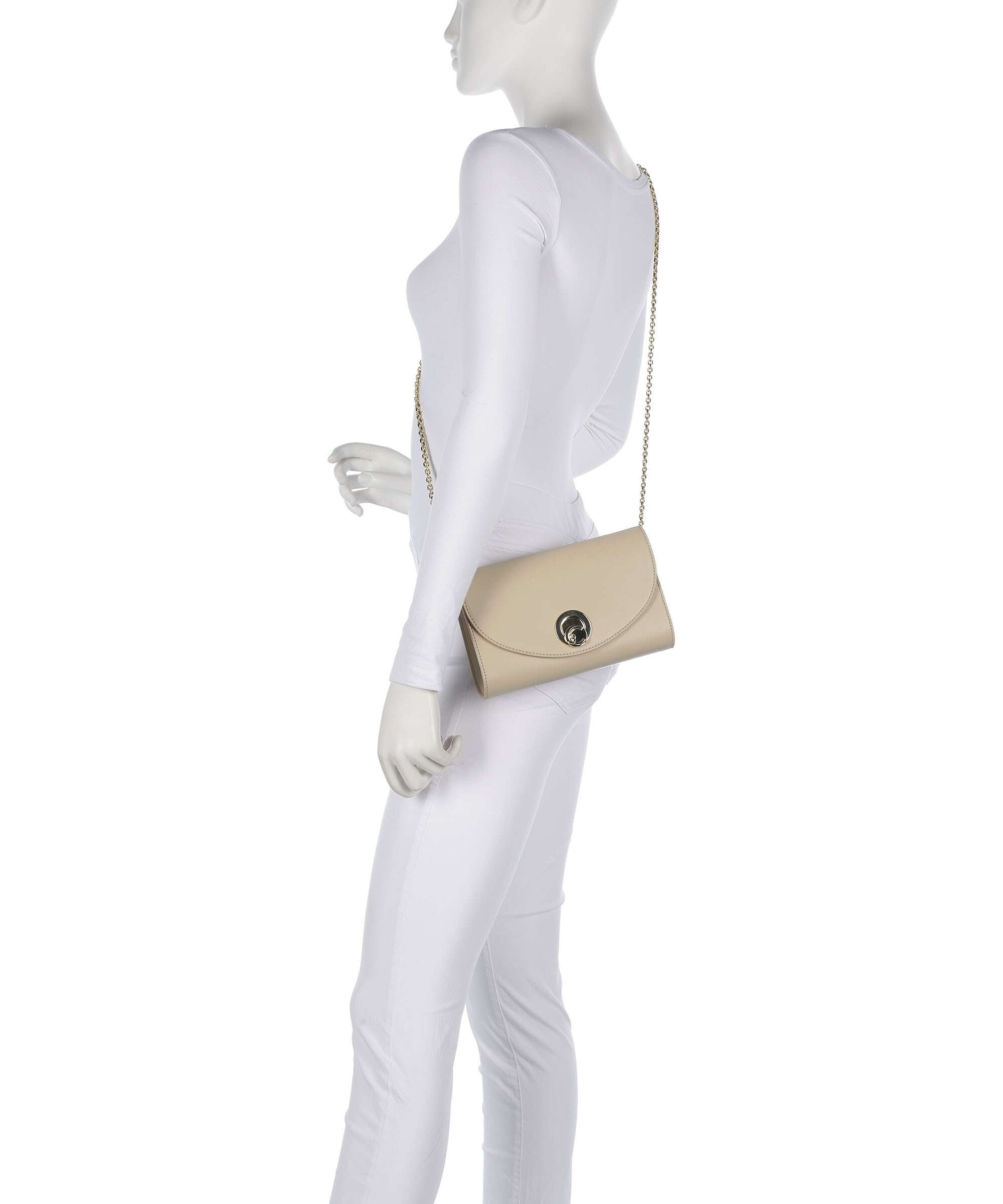 Coccinelle Nikla Smooth Crossbody bag sandshell