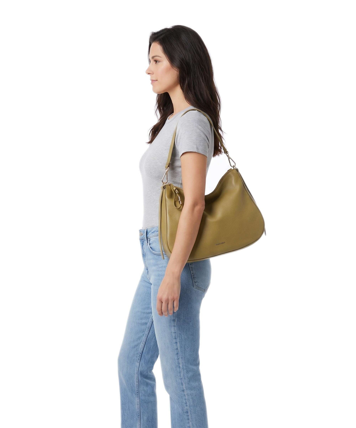 Coccinelle Nory Hobo bag seagrass