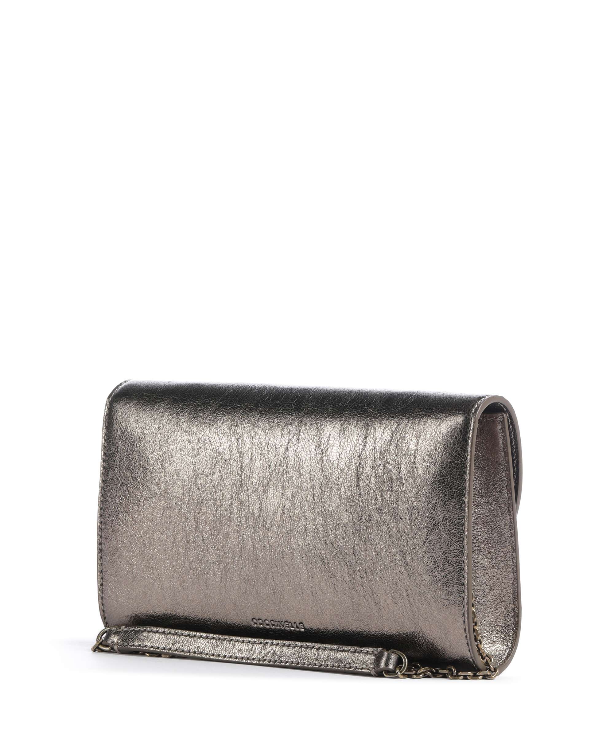 Coccinelle Nikla Smooth Crossbody bag antique brass