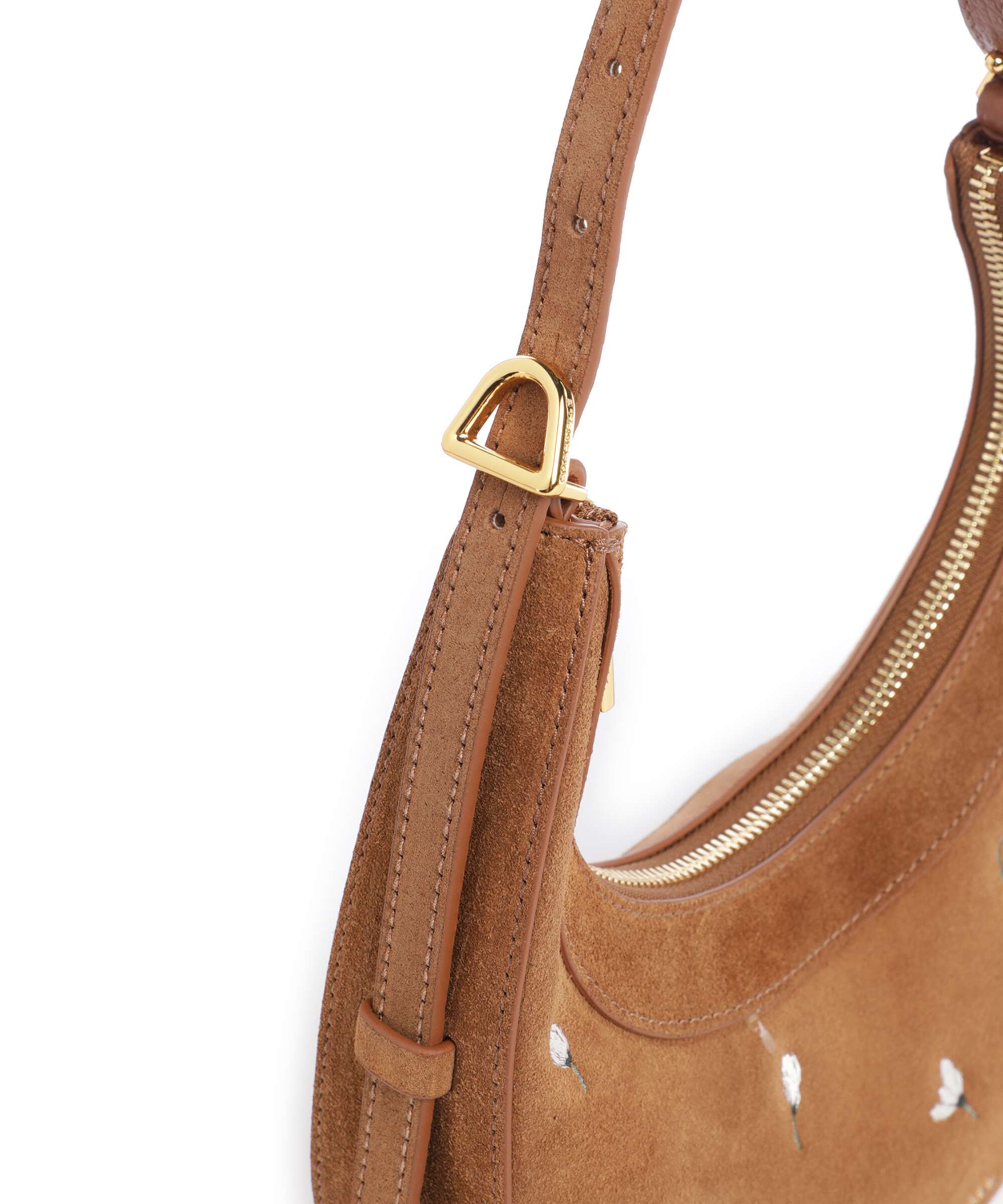 Coccinelle Whisper Handbag cognac