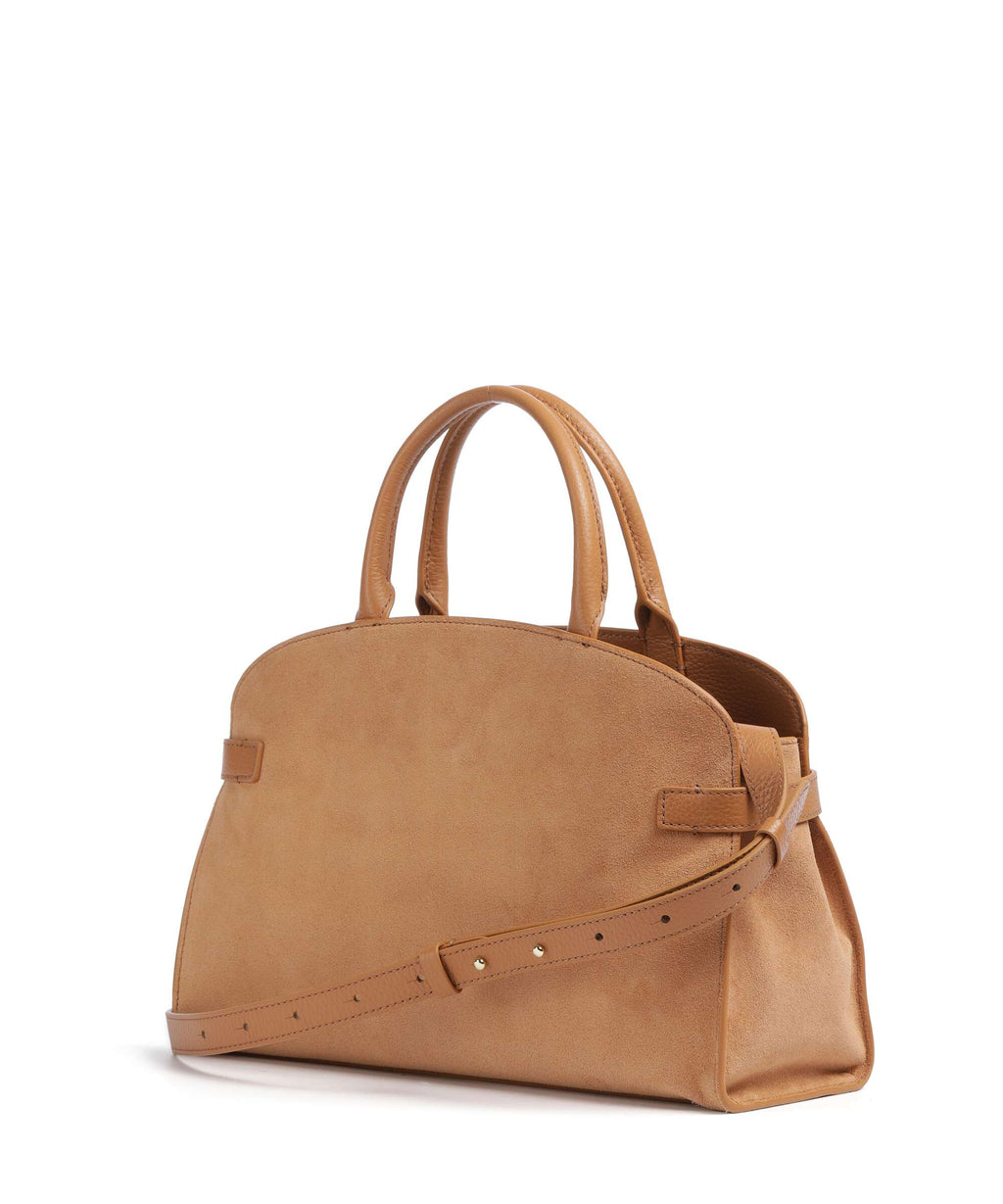 Coccinelle Sabine Suede Handbag robin