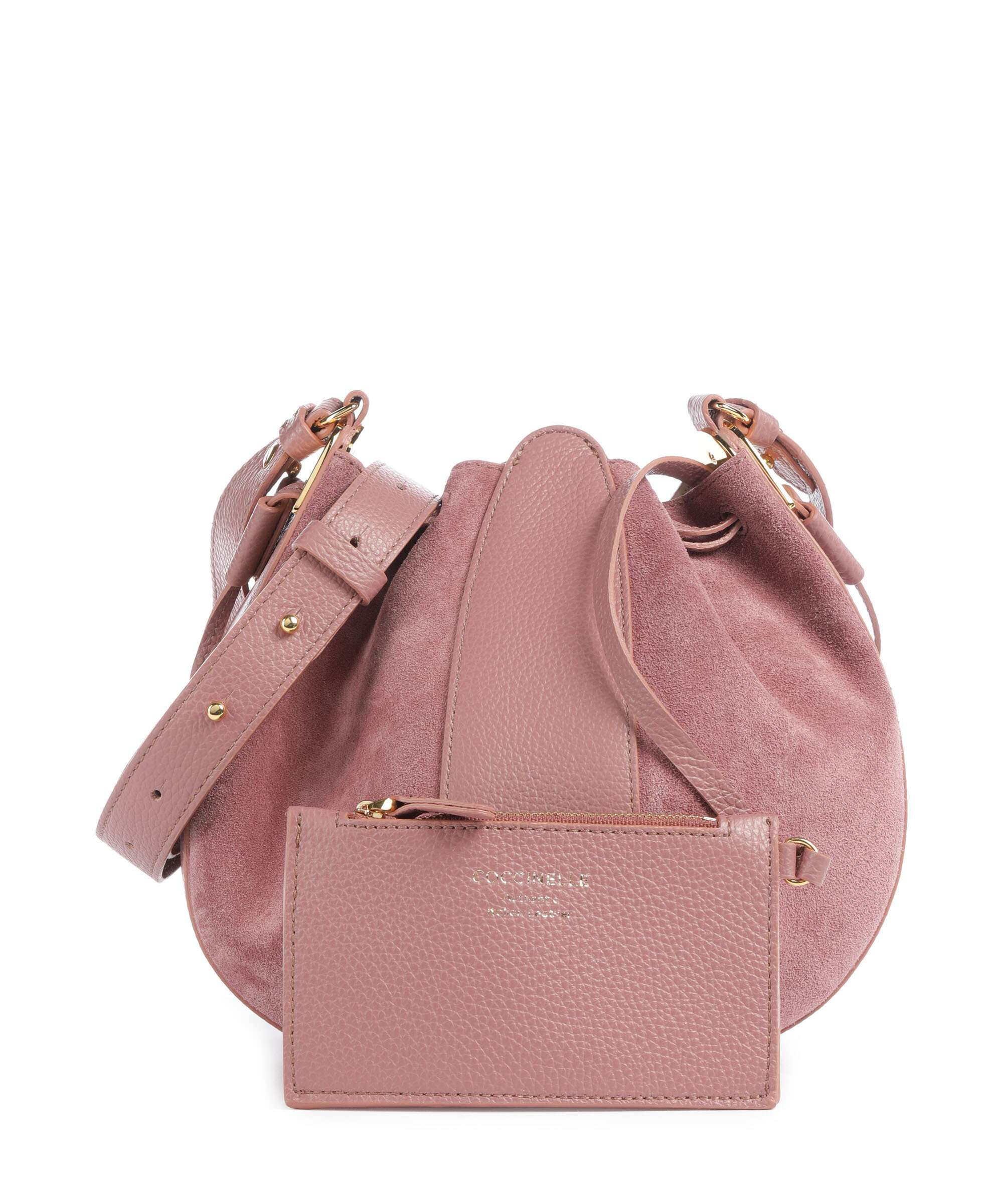 Coccinelle Boom Bucket bag winter rose