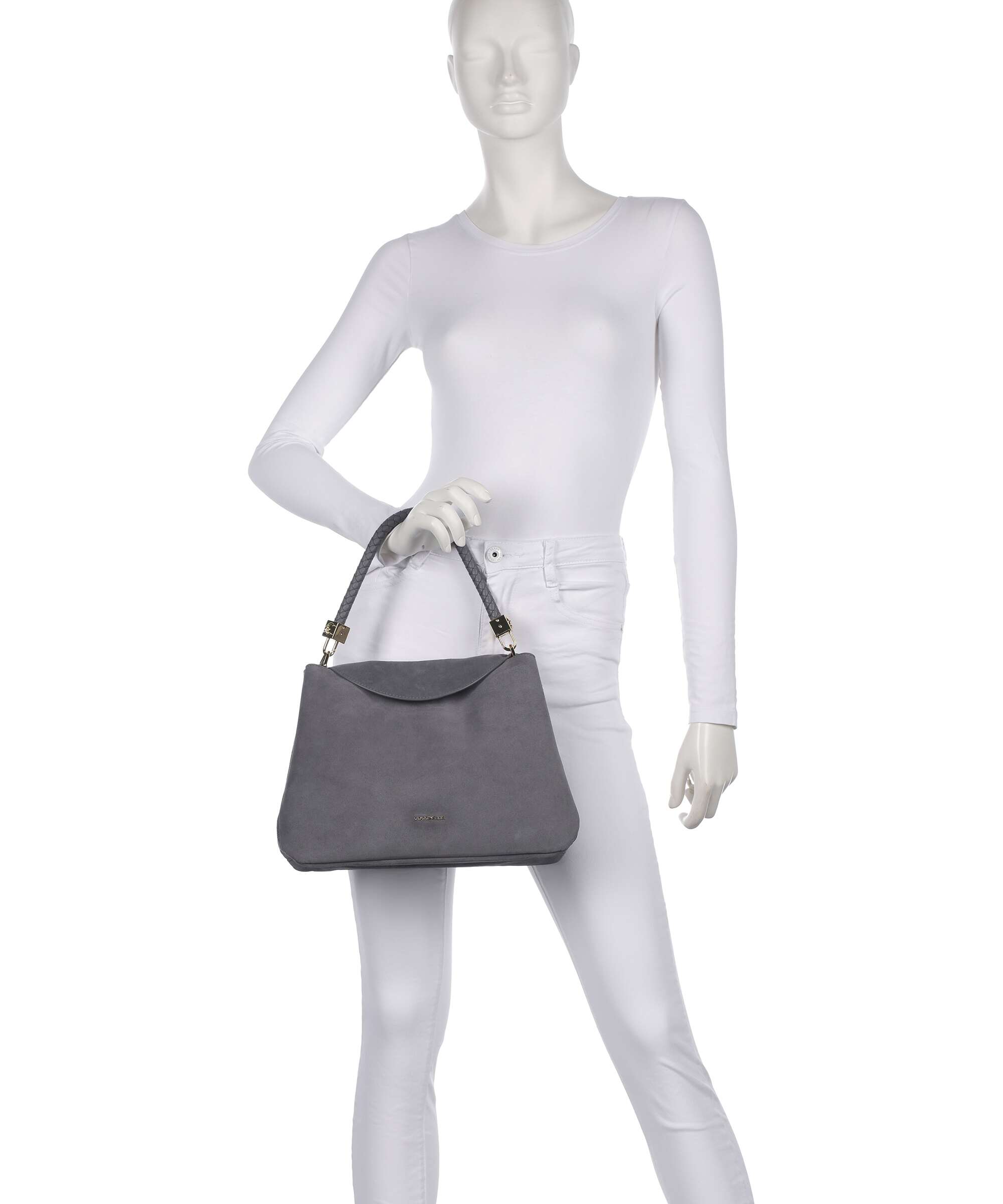 Coccinelle Tiggy Suede Handbag stove