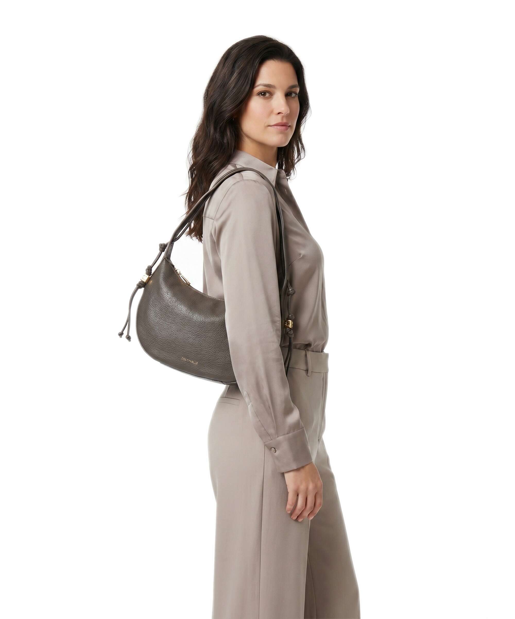 Coccinelle Thess Shoulder bag fango