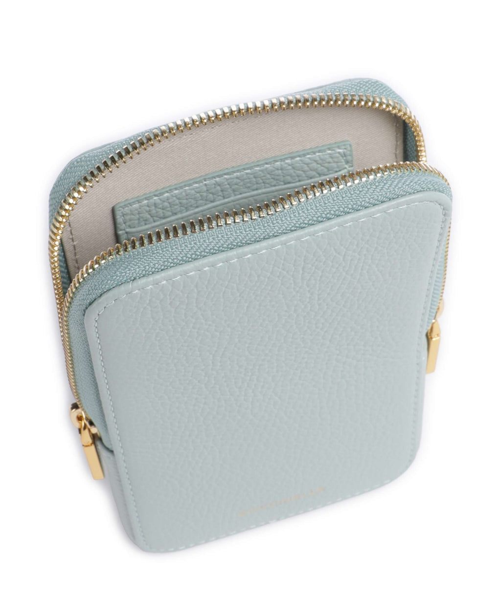 Coccinelle Flor Phone bag aquamarine