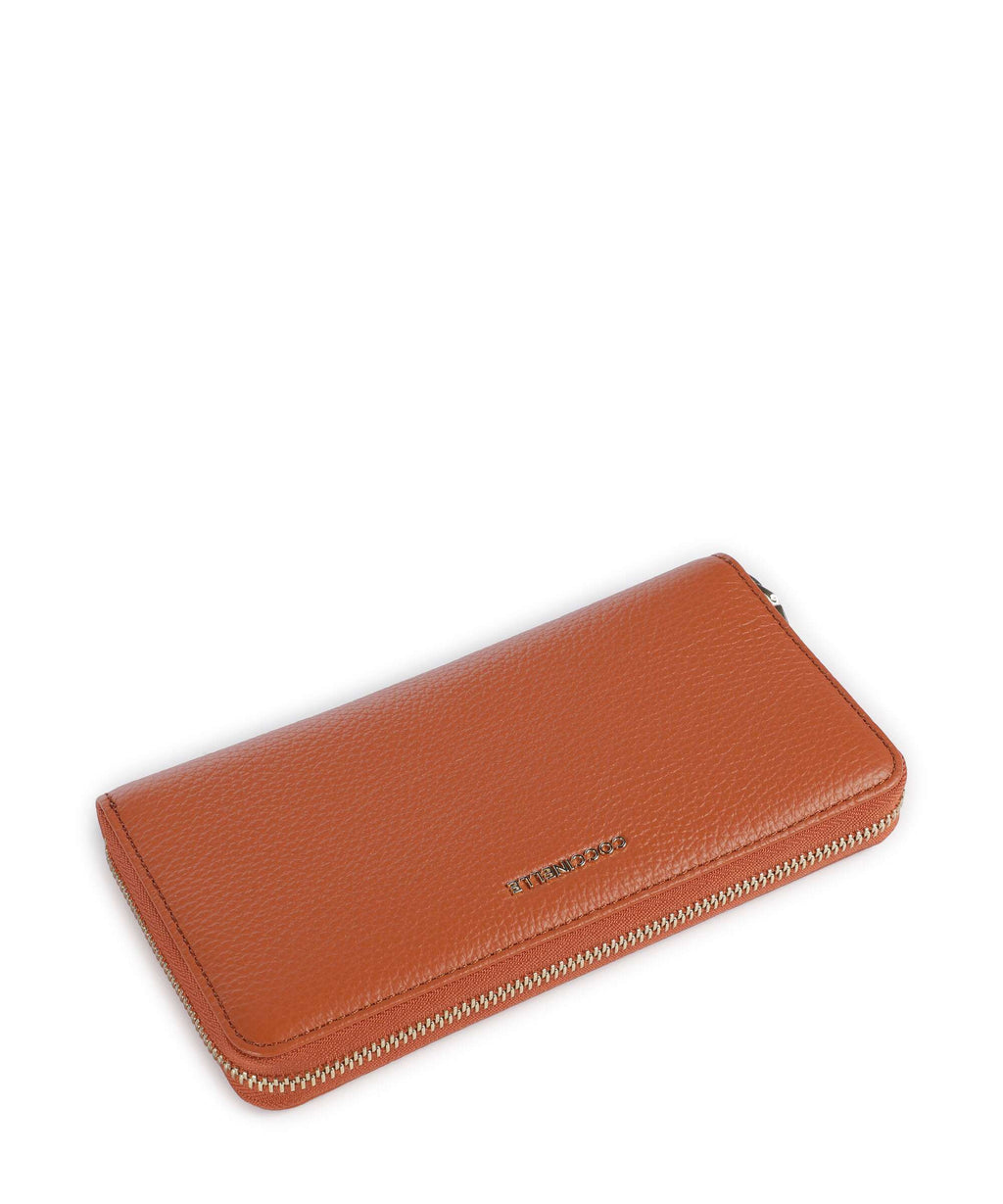 Coccinelle Metallic Soft Wallet crab