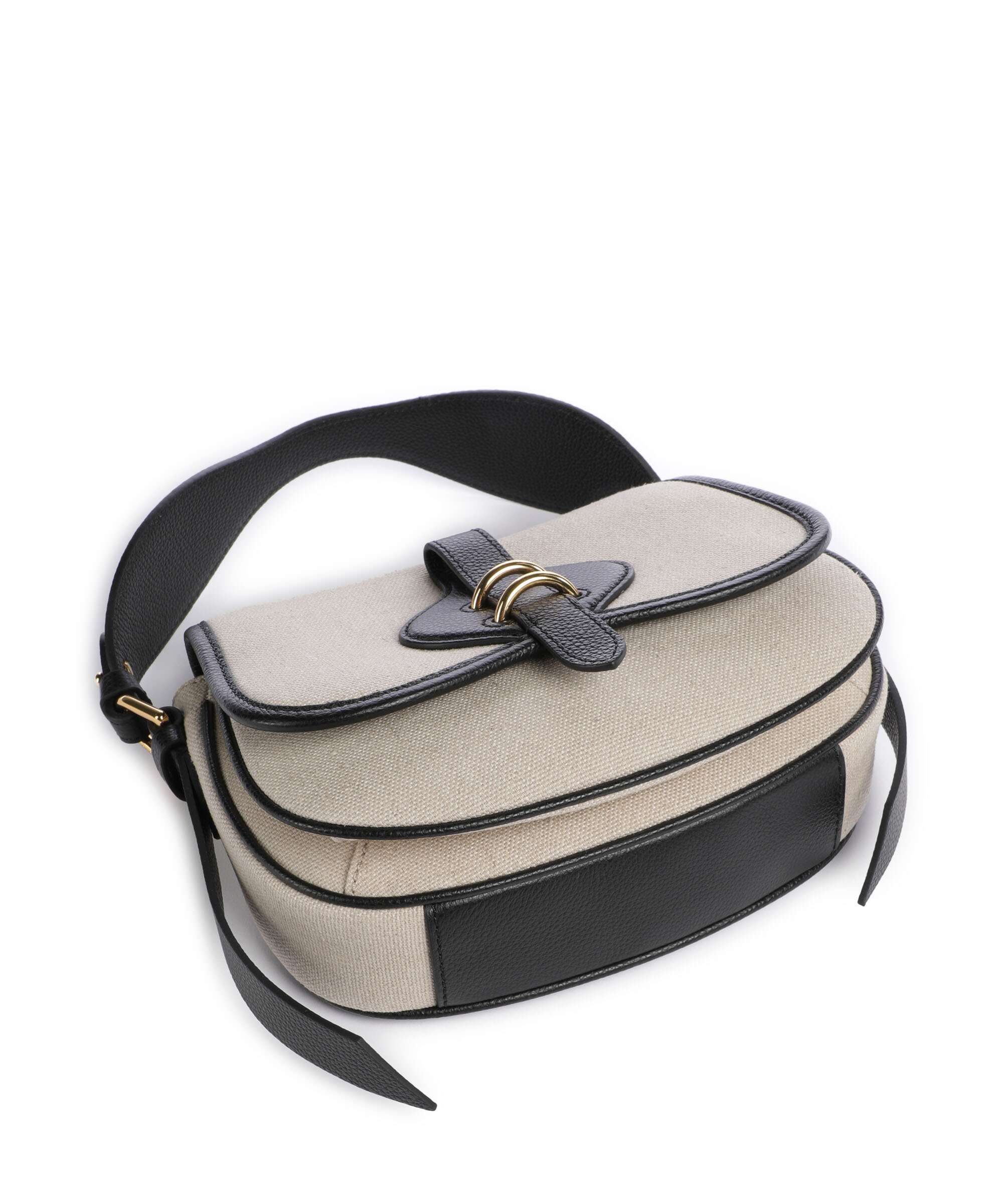 Coccinelle Mavery Canvas Handbag natural/noir