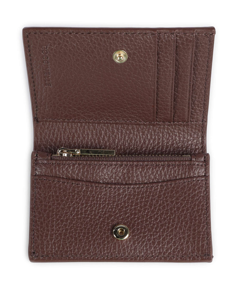 Coccinelle Metallic Soft Wallet berry