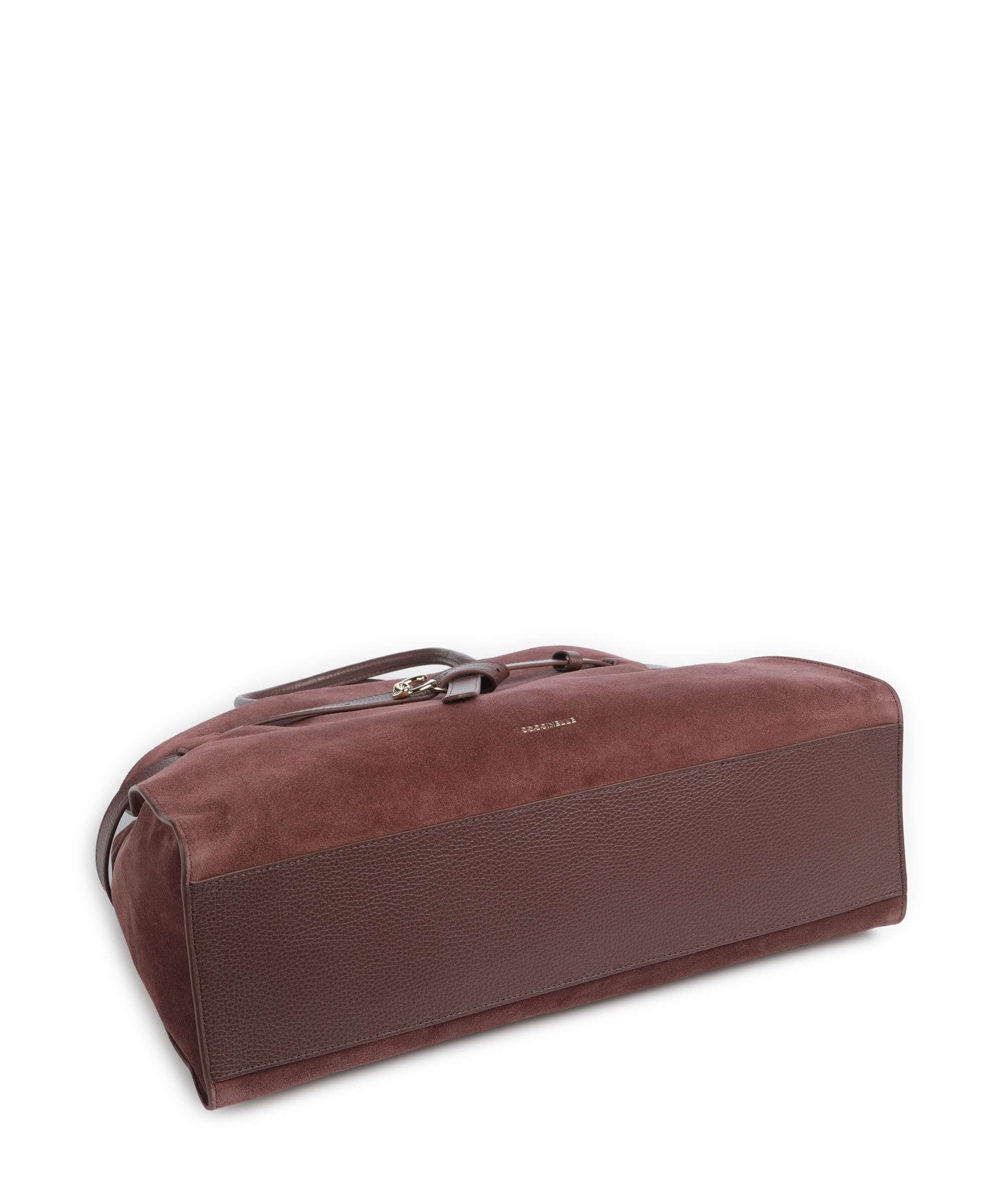 Coccinelle Sabine Suede Handbag berry