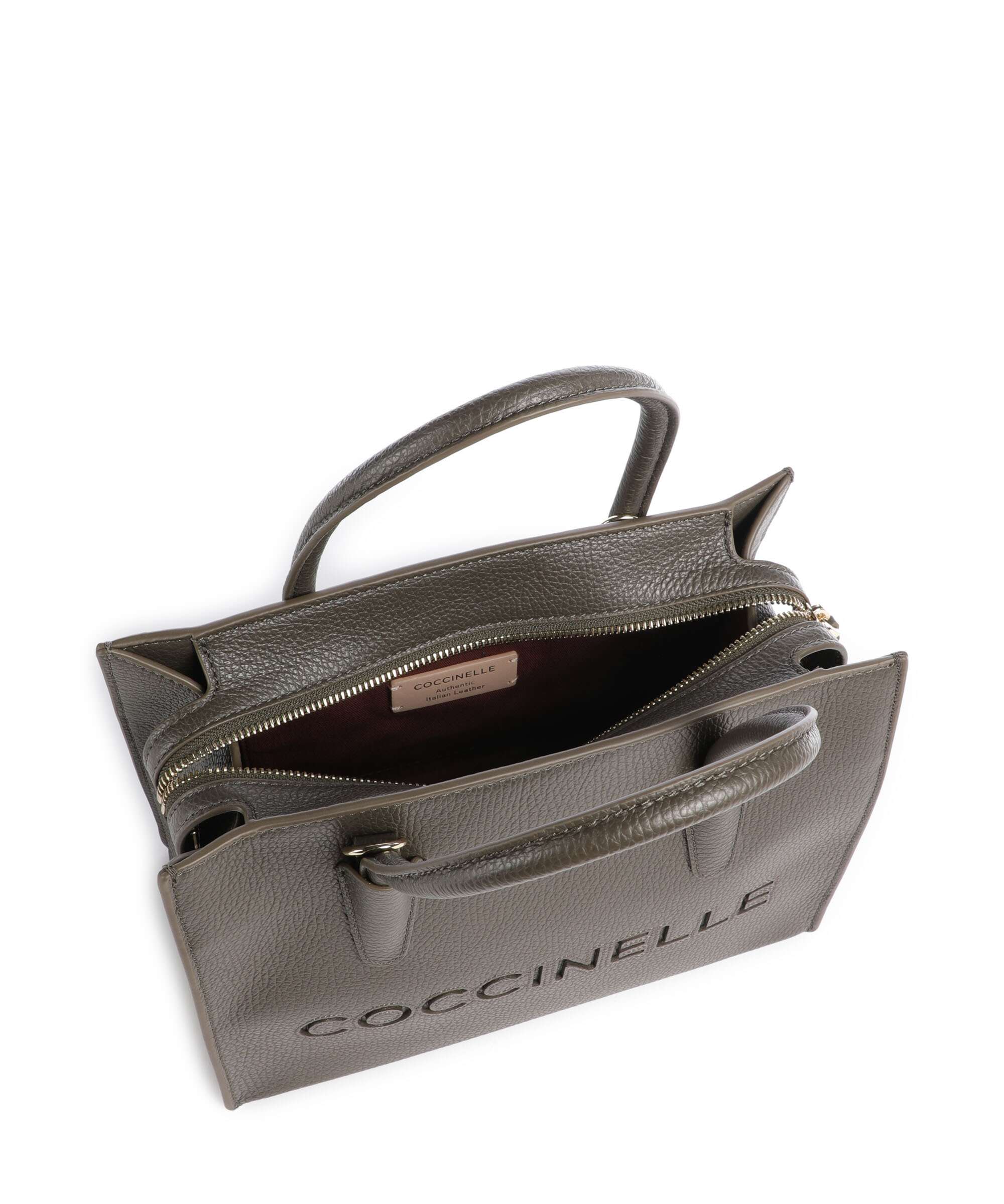 Coccinelle Myrtha Handbag fango