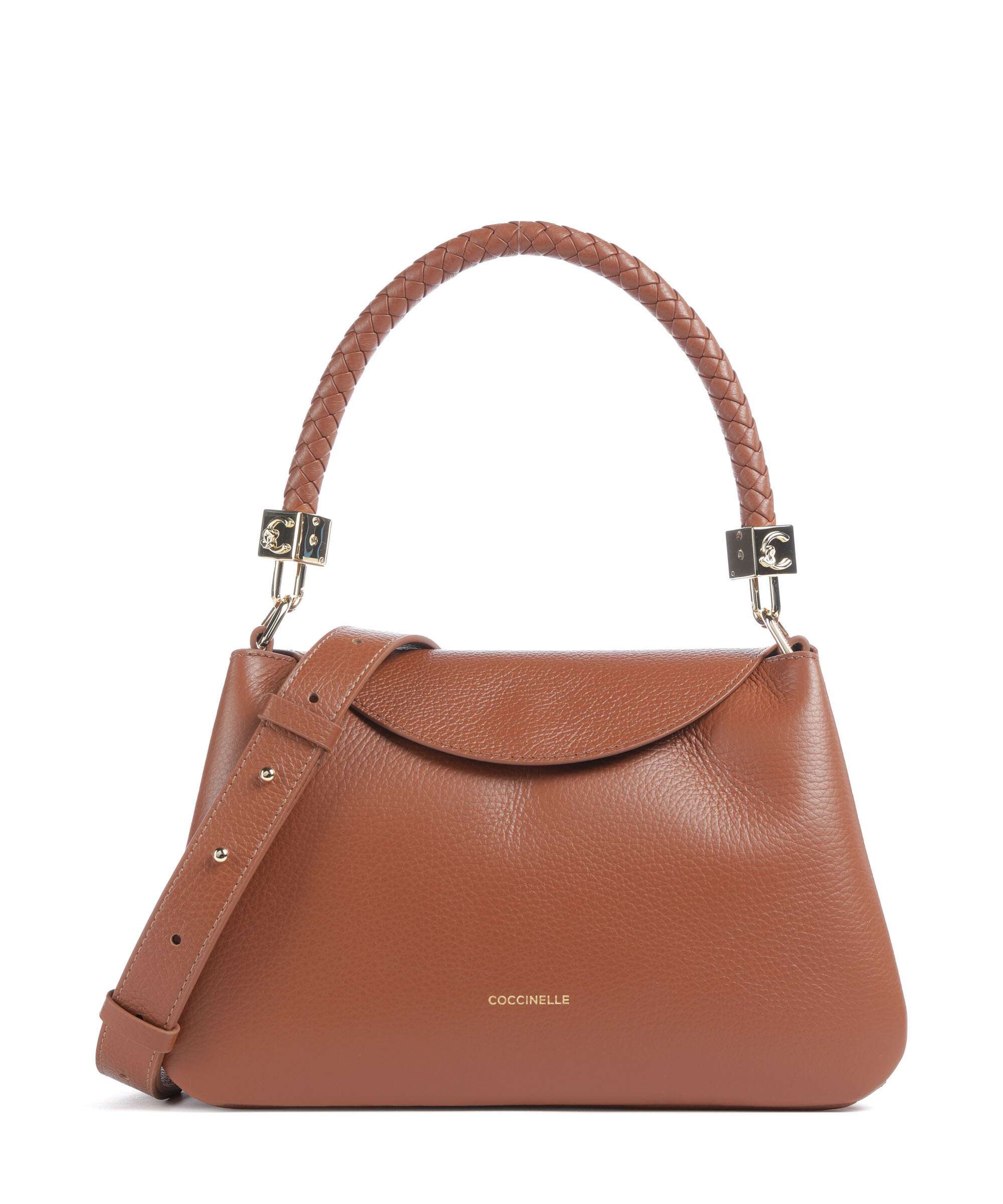 Coccinelle Tiggy Handbag cognac