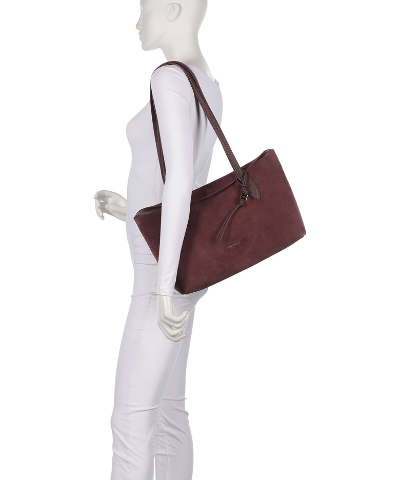 Coccinelle Thess Tote bag berry