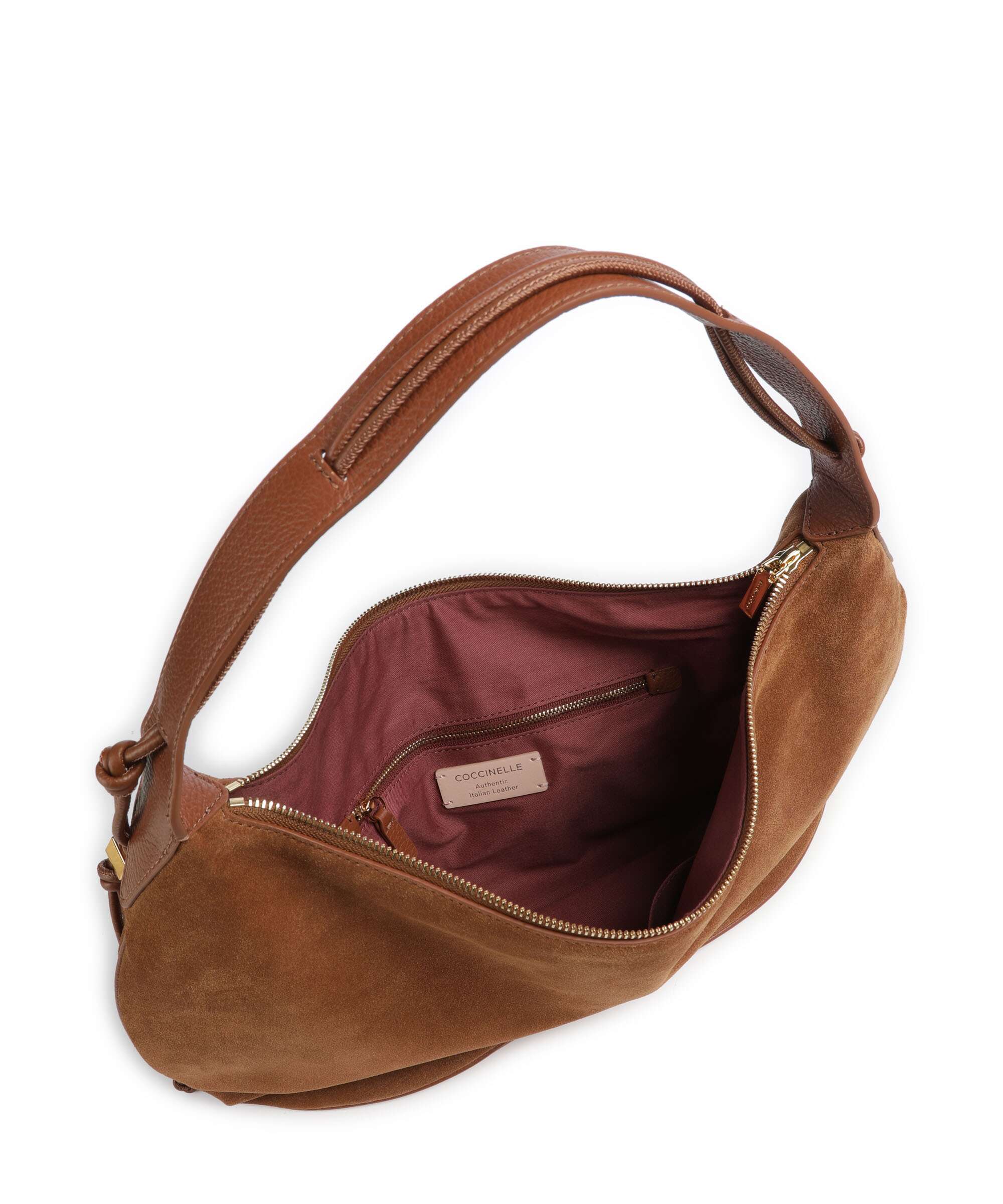 Coccinelle Thess Hobo bag cognac