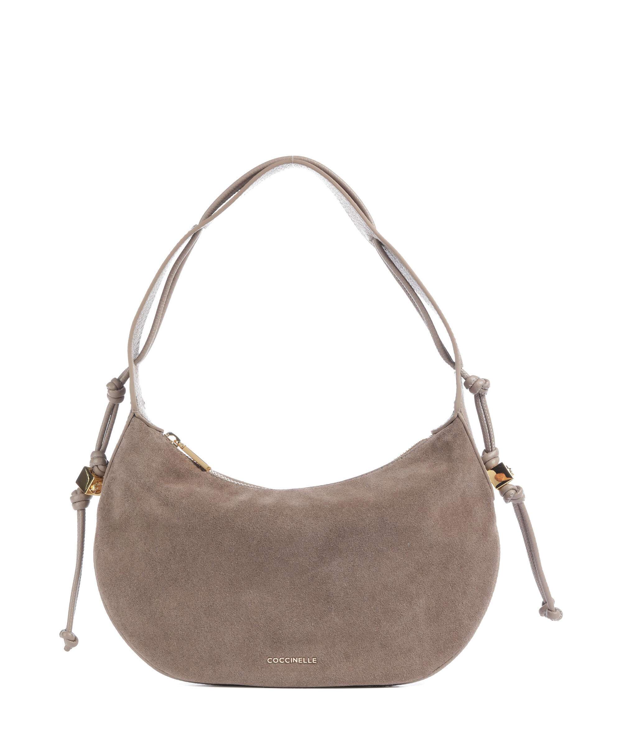 Coccinelle Thess Hobo bag warm taupe