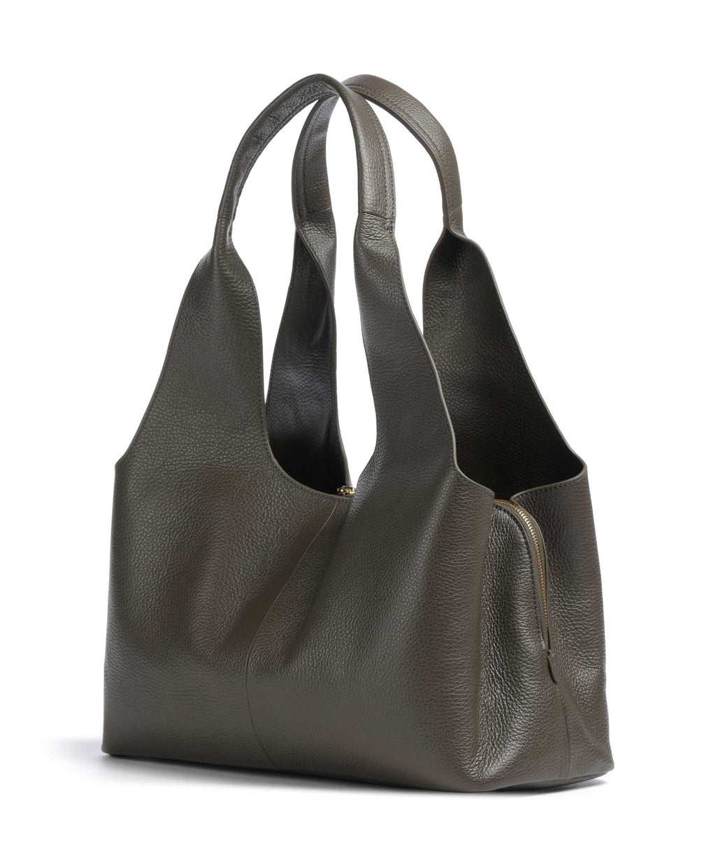 Coccinelle Nell Hobo bag fango