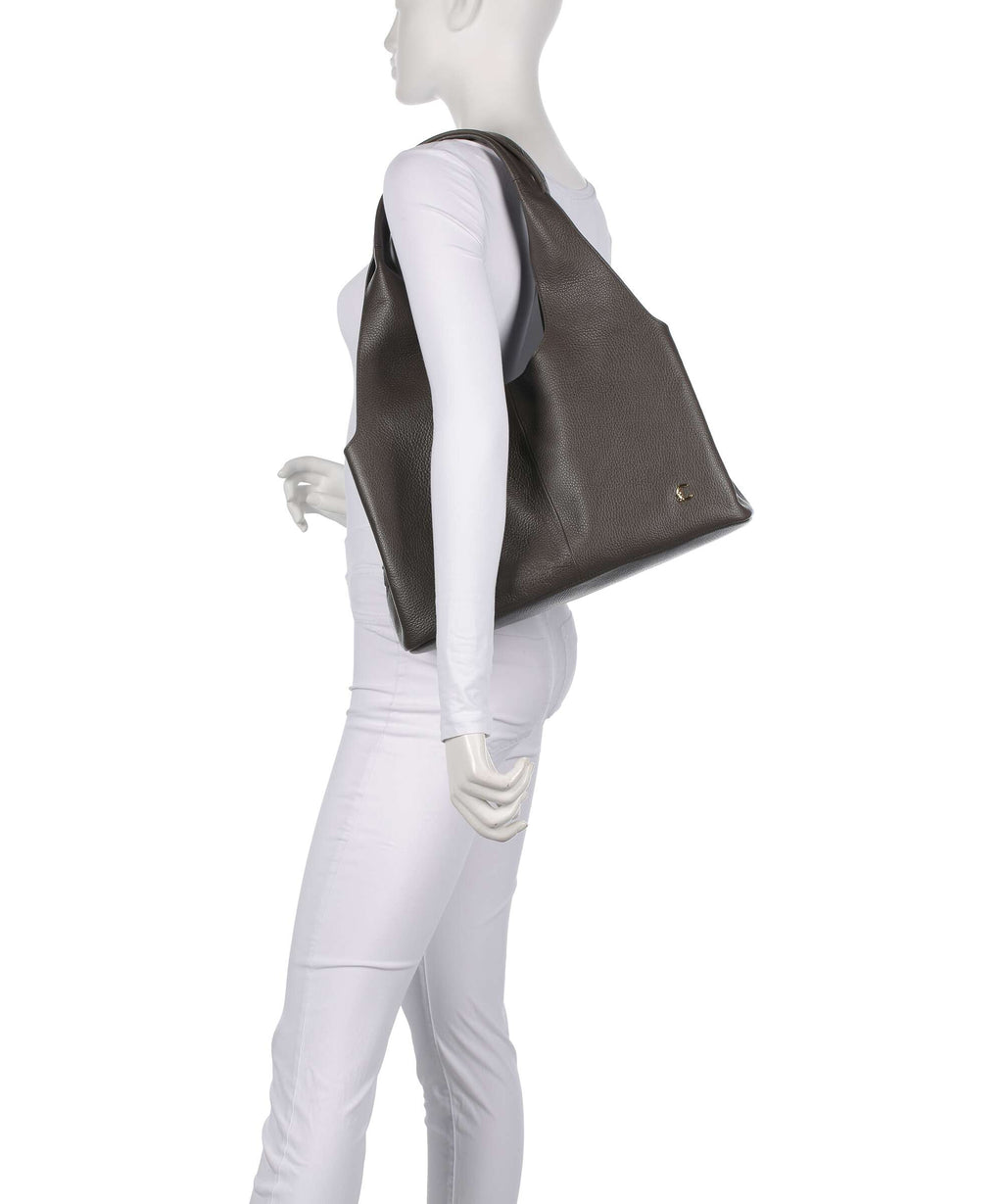 Coccinelle Nell Hobo bag fango