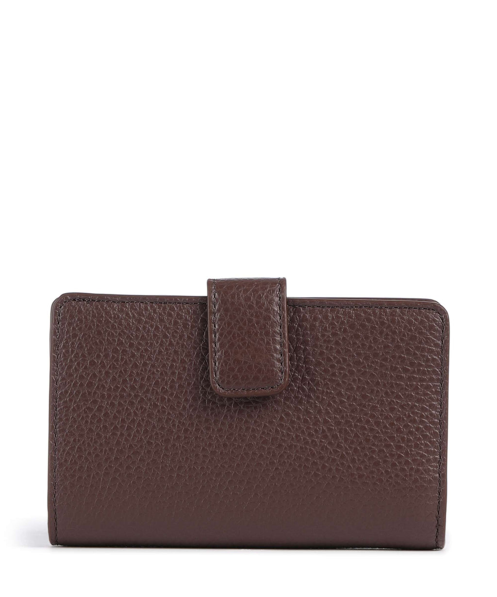 Coccinelle Metallic Soft Wallet berry